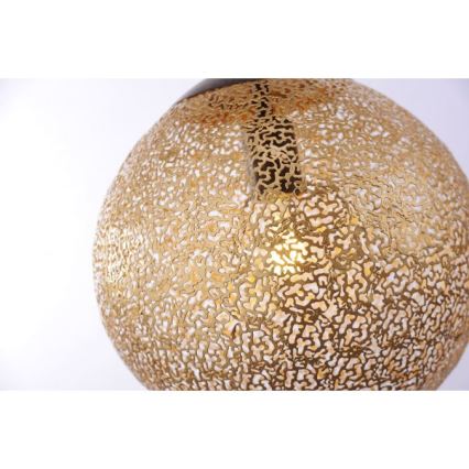 Paul Neuhaus 2420-48 - Ljuskrona med textilsladd GRETA 1xE27/60W/230V diameter 30 cm