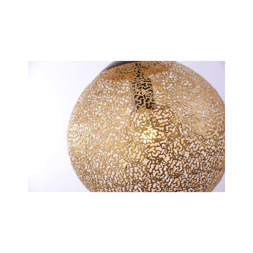 Paul Neuhaus 2420-48 - Ljuskrona med textilsladd GRETA 1xE27/60W/230V diameter 30 cm