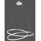 Paul Neuhaus 2474-21 - Dimbar LED-lampakrona med snöre ROMAN LED/40W/230V krom