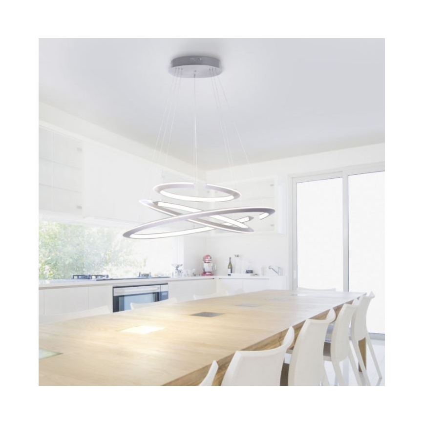 Paul Neuhaus 2493-55 - LED dimbar taklampa ALESSA 3xLED/38W/230V + fjärrkontroll