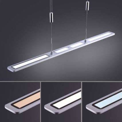 Paul Neuhaus 2565-95 - Dimbar LED-lampakrona med snöre och sensor LED/35W/230V