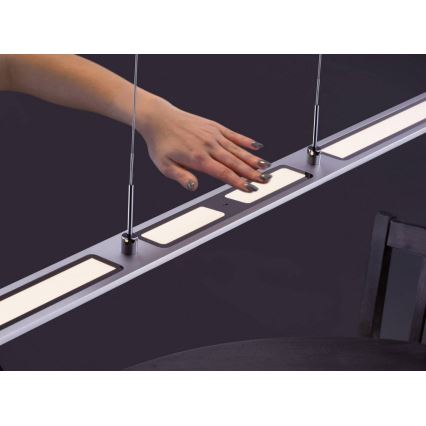 Paul Neuhaus 2565-95 - Dimbar LED-lampakrona med snöre och sensor LED/35W/230V