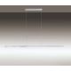 Paul Neuhaus 2568-95 - LED ljusreglerad ljuskrona på textilsladd ADRIANA LED/14W/230V  2700-5000K krom