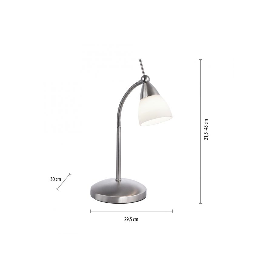 Paul Neuhaus 4001-55 - LED ljusreglerad bordslampa touch PINO 1xG9/3W/230V matt krom