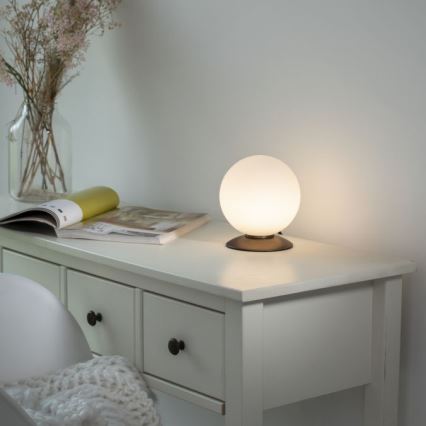 Paul Neuhaus 4013-11 - LED ljusreglerad bordslampa touch BUBBA 1xG9/3W/230V mässing