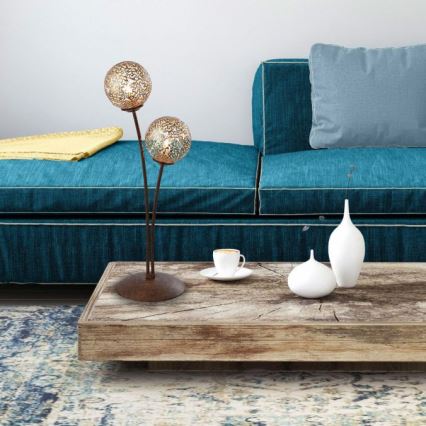 Paul Neuhaus 4032-48 - Bordslampa GRETA 2xG9/40W/230V