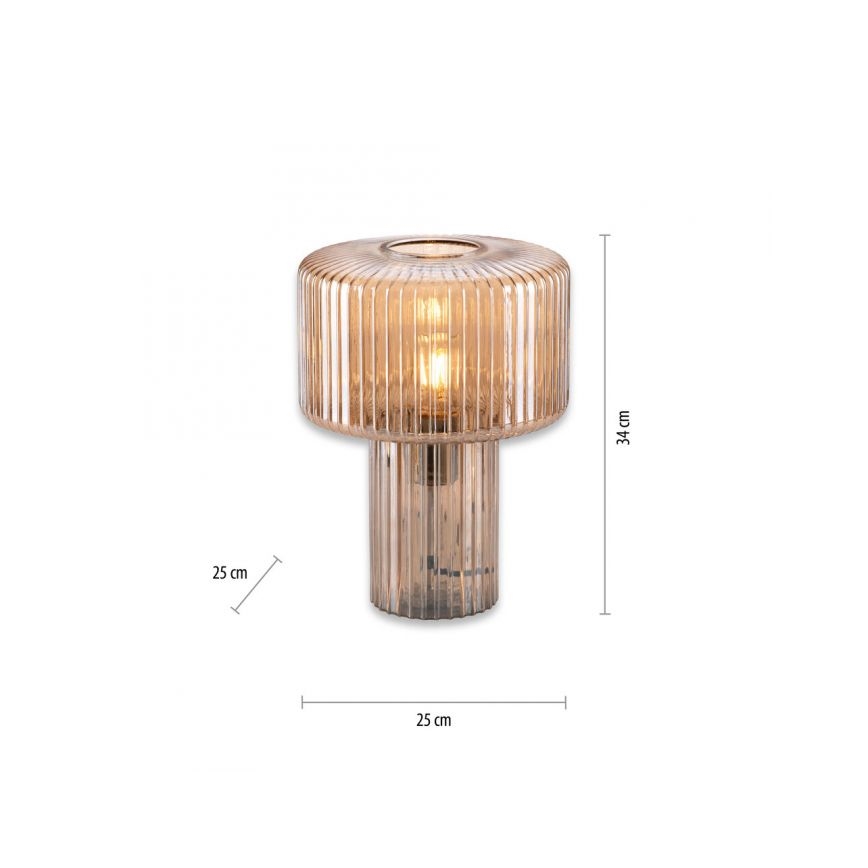 Paul Neuhaus 4092-27 - Bordslampa FUNGUS 1xE27/10W/230V beige