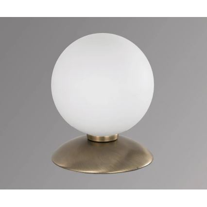 Paul Neuhaus 4437-11 - LED ljusreglerad bordslampa touch BUBBA 1xG9/28W/230V mässing