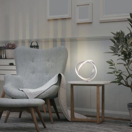 Paul Neuhaus 4531-55 - LED ljusreglerad bordslampa MELINDA LED/18W/230V matt krom