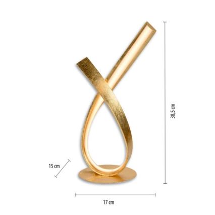 Paul Neuhaus 4720-12 - LED ljusreglerad bordslampa LINDA LED/11,4W/230V gyllene