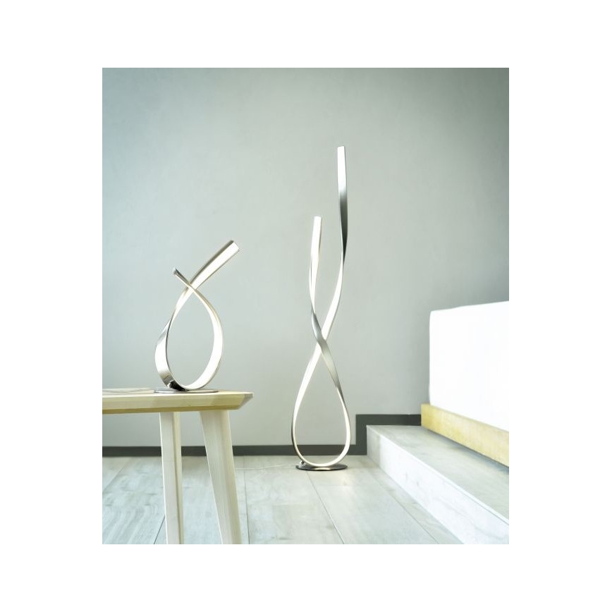 Paul Neuhaus 4720-55 - LED ljusreglerad bordslampa LINDA LED/11,4W/230V matt krom