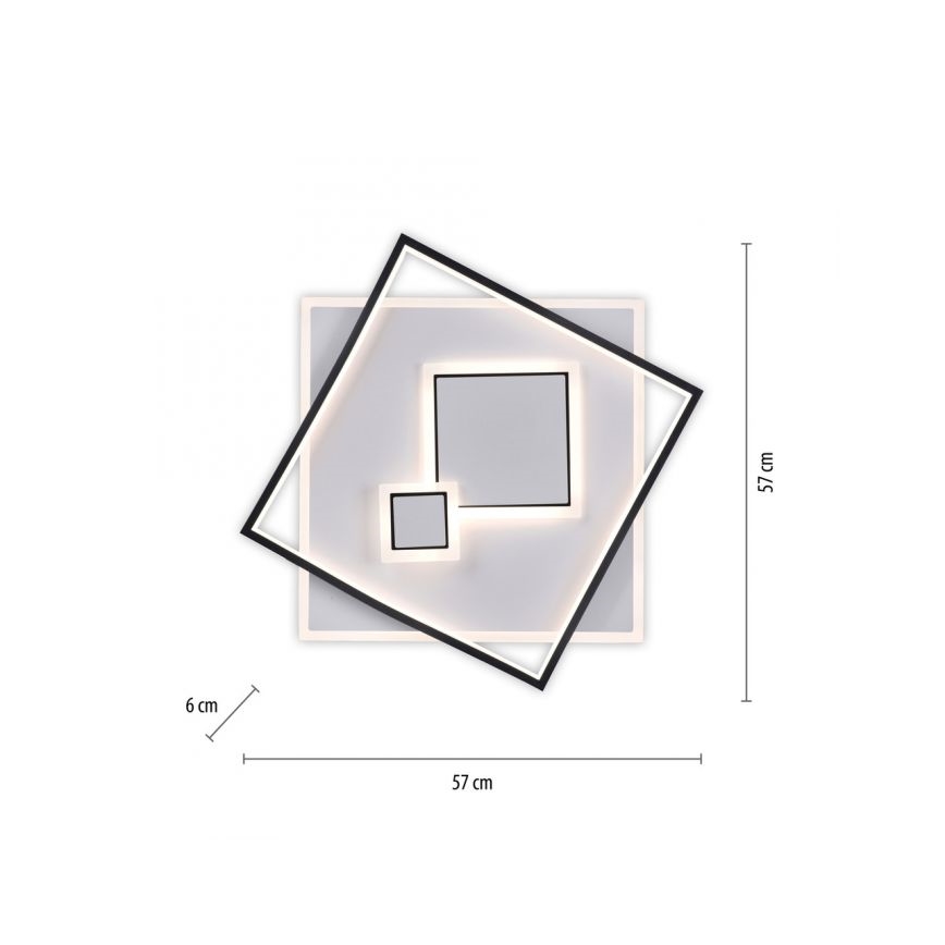 Paul Neuhaus 6390-16 - LED taklampa MAILAK LED/37W/230V