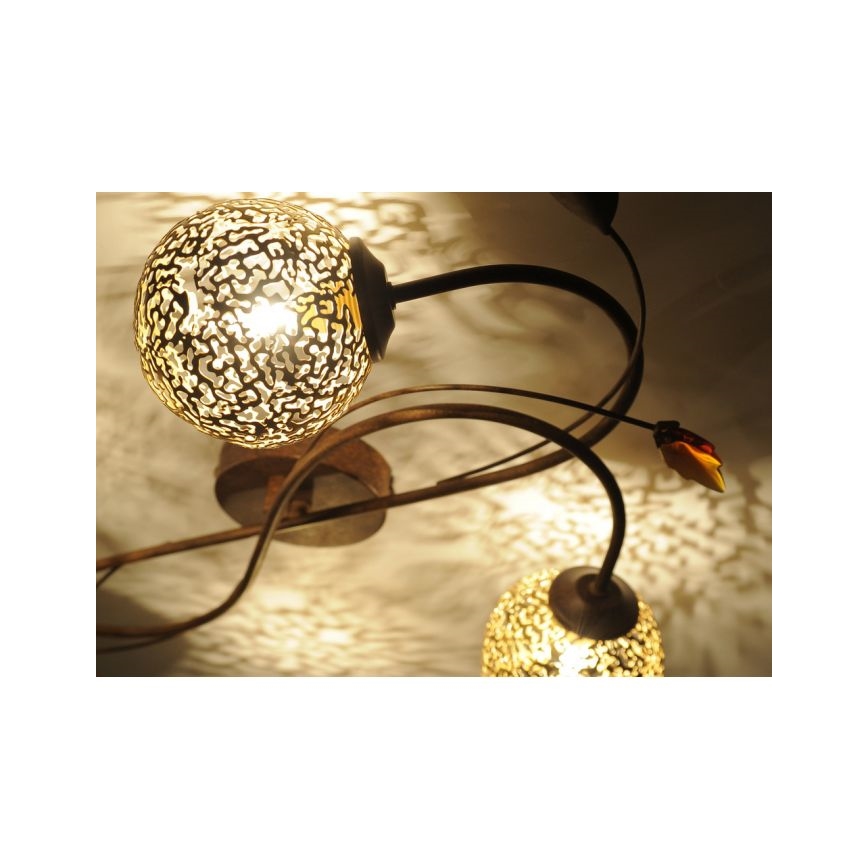 Paul Neuhaus 6395-48 - Ljuskrona GRETA 4xG9/40W/230V