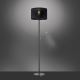 Paul Neuhaus 646-18 - LED ljusreglerad golvlampa  ROBIN 1xE27/40W/230V + LED/2,1W svart