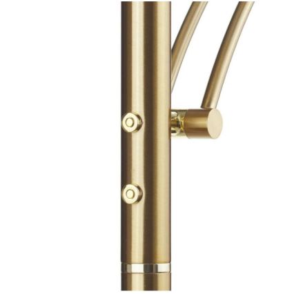 Paul Neuhaus 655-60 - Dimbar LED-golvlampa ALFRED LED/28W/230V+LED/4W/230V mässing