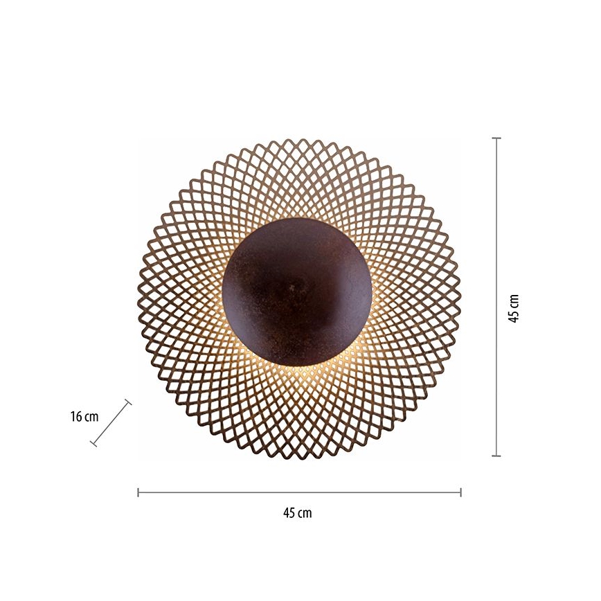 Paul Neuhaus 6551-48 - LED ljusreglerad taklampa  NEVIS LED/18W/230V