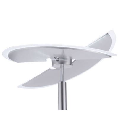 Paul Neuhaus 673-55 - LED Dimbar golvlampa ARTUR 2xLED/21W/230V+1xLED/6W skinande krom