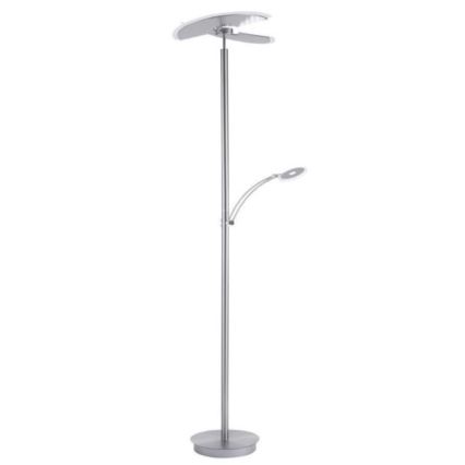 Paul Neuhaus 673-55 - LED dimbar golvlampa ARTUR 2xLED/21W/230V+LED/6W glänsande krom