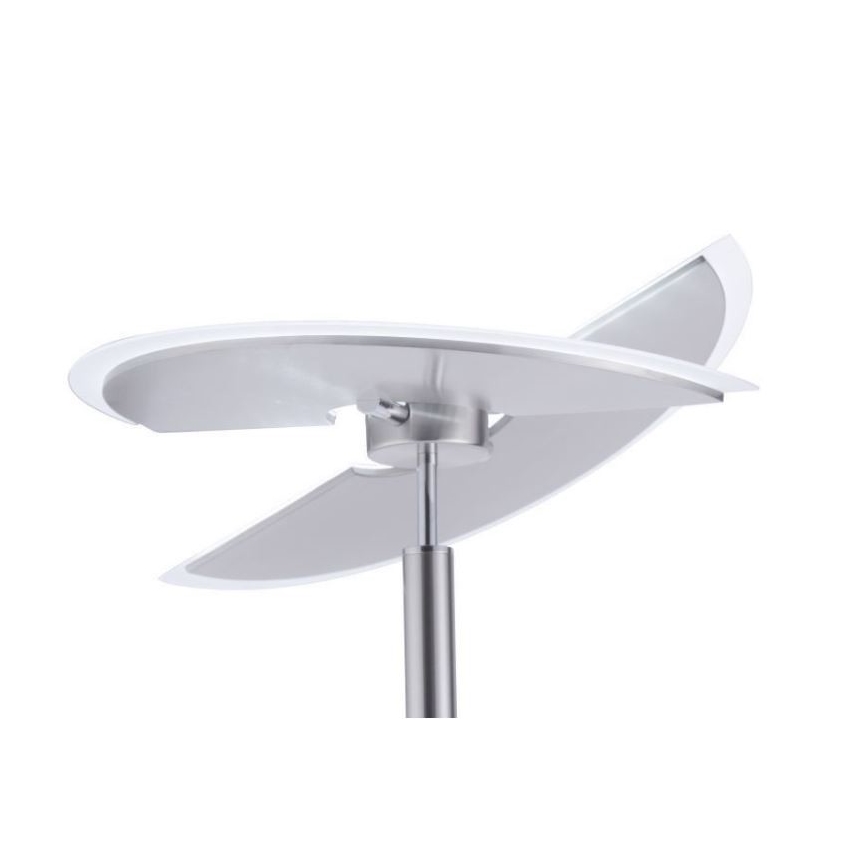 Paul Neuhaus 673-55 - LED dimbar golvlampa ARTUR 2xLED/21W/230V+LED/6W glänsande krom