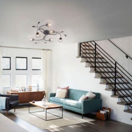 Paul Neuhaus 6737-18 - LED fastsatt Ljuskrona  WIpåW 6xG9/3W/230V