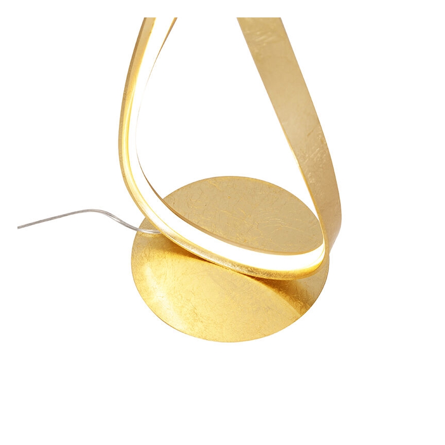 Paul Neuhaus 720-12 - LED Dimbar Golvlampa LINDA LED/27W/230V guld