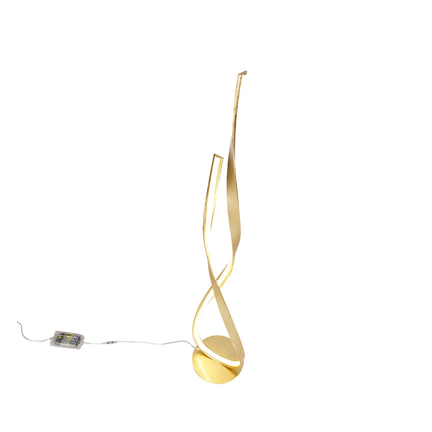 Paul Neuhaus 720-12 - LED Dimbar Golvlampa LINDA LED/27W/230V guld