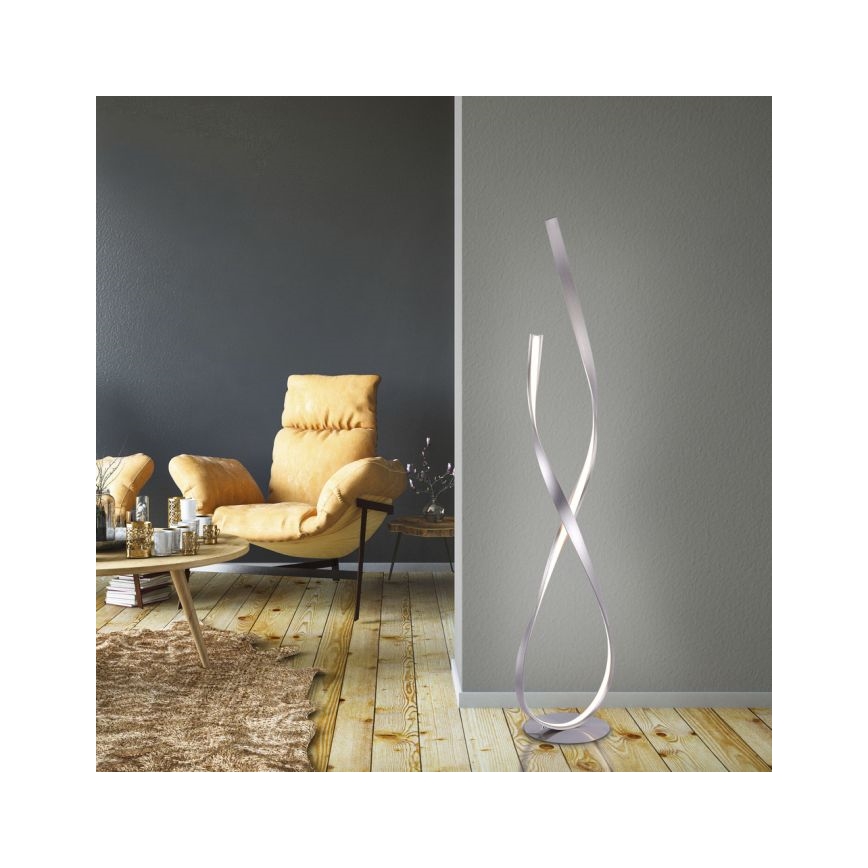 Paul Neuhaus 720-55 - LED Dimbar golvlampa LINDA LED/27W/230V skinande krom