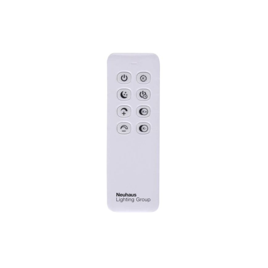 Paul Neuhaus 819-55 - LED Dimbar Golvlampa INIGO 2xLED/20W/230V + Fjärrstyrd