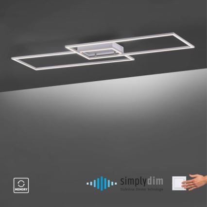 Paul Neuhaus 8194-55 - Dimbar LED-lampakrona INIGO 2xLED/20W/230V