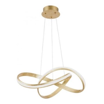 Paul Neuhaus 8291-12 - LED ljusreglerad ljuskrona på textilsladd MELINDA LED/30W/230V