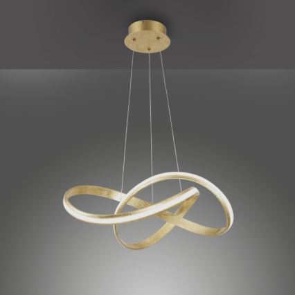 Paul Neuhaus 8291-12 - LED ljusreglerad ljuskrona på textilsladd MELINDA LED/30W/230V