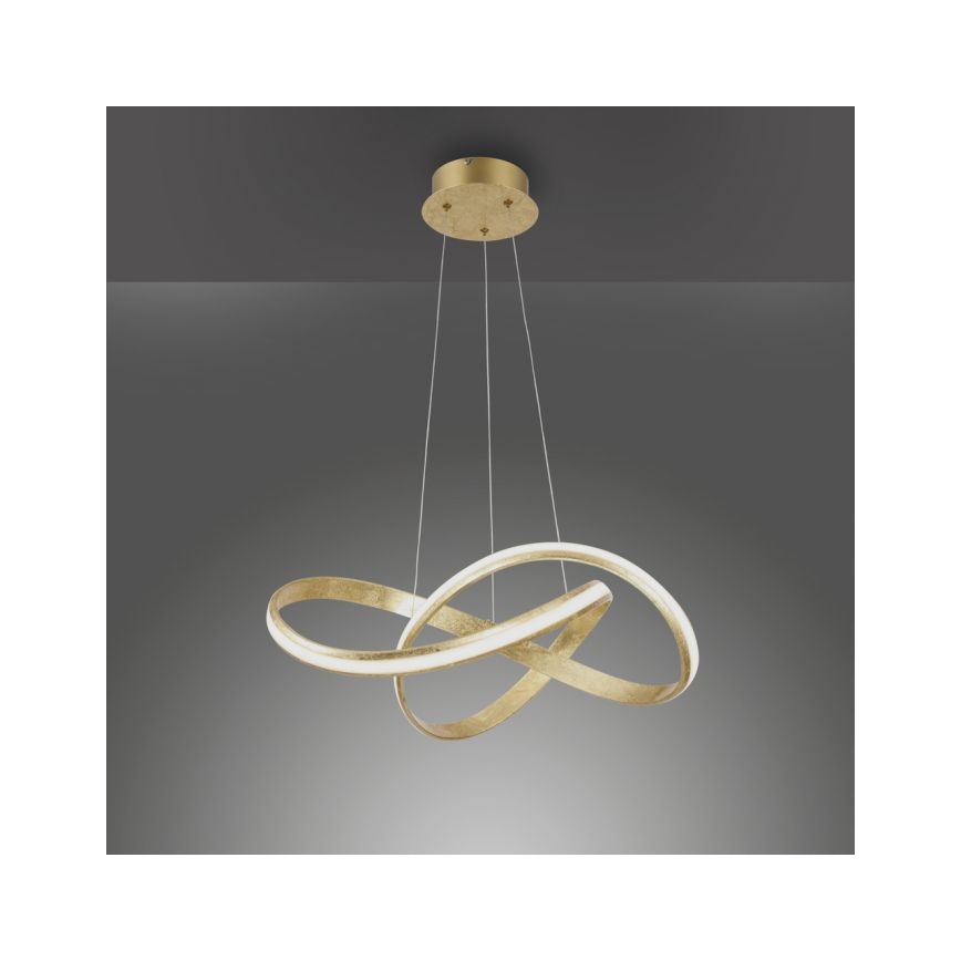 Paul Neuhaus 8291-12 - LED ljusreglerad ljuskrona på textilsladd MELINDA LED/30W/230V