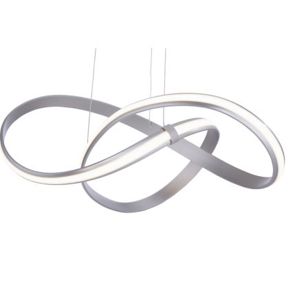 Paul Neuhaus 8291-55 - LED ljusreglerad ljuskrona på textilsladd MELINDA LED/30W/230V