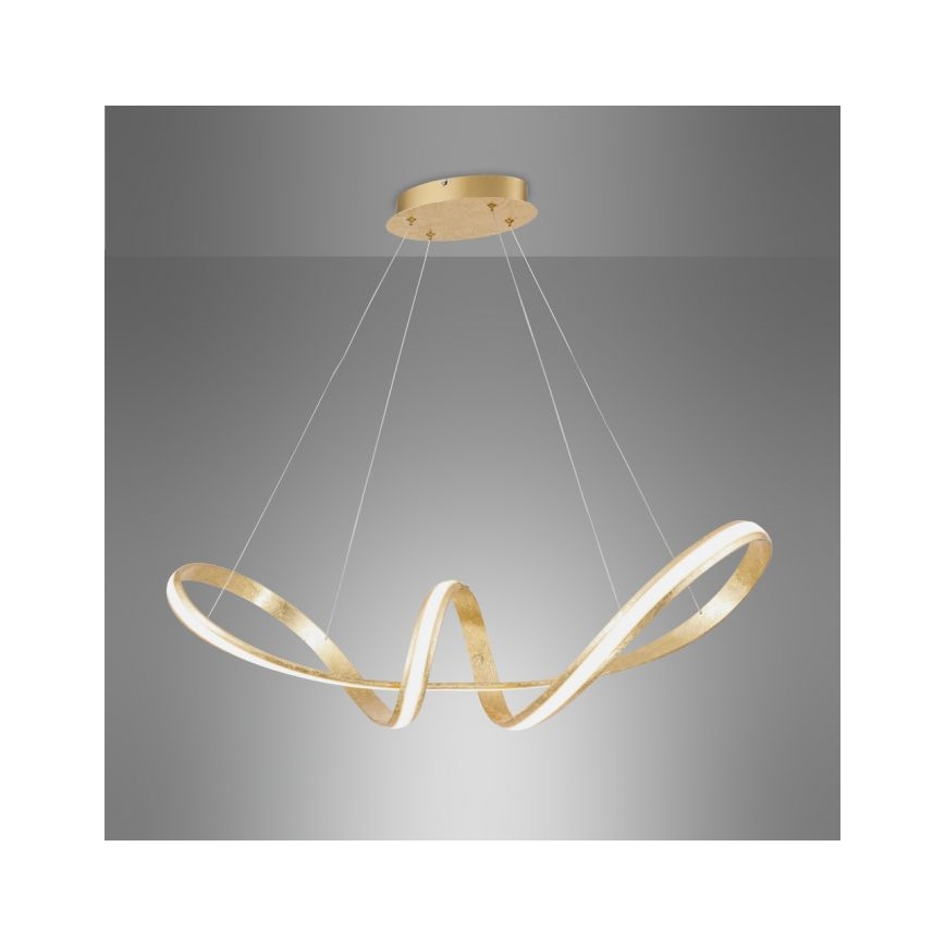 Paul Neuhaus 8292-12 - LED ljusreglerad ljuskrona på textilsladd MELINDA LED/38W/230V