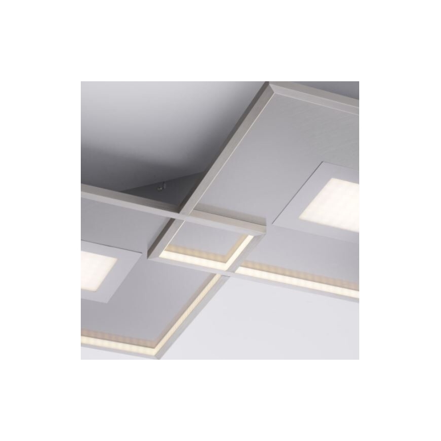 Paul Neuhaus 8378-55 - LED Dimbar taklampa AMARA LED/45W/230V skinande krom + fjärrkontroll