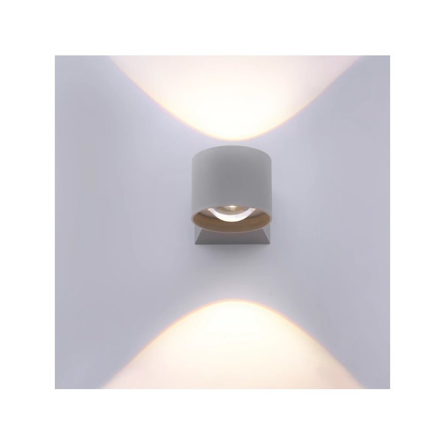 Paul Neuhaus 9441-21 - Utomhus LED vägglampa  TIMO 2xLED/2W/230V IP54