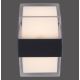 Paul Neuhaus 9480-13 - Utomhus LED vägglampa  CARA LED/8W/230V IP44