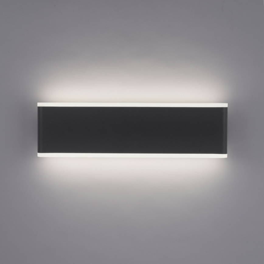 Paul Neuhaus 9484-13 - LED ljusreglerad utomhus vägglampa  ELSA 2xLED/9W/230V IP65
