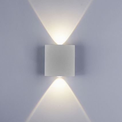 Paul Neuhaus 9486-21 - Utomhus LED vägglampa  CARLO 2xLED/1,7W/230V IP54