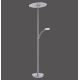 Paul Neuhaus - Dimbar LED-lampa ARTUR 2xLED/21W+1xLED/6W/230V krom