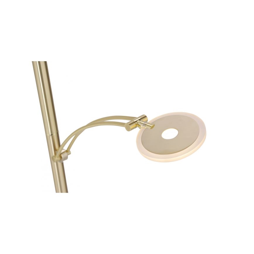 Paul Neuhaus - LED Dimbar Golvlampa ARTUR 2xLED/21W+1xLED/6W/230V guld