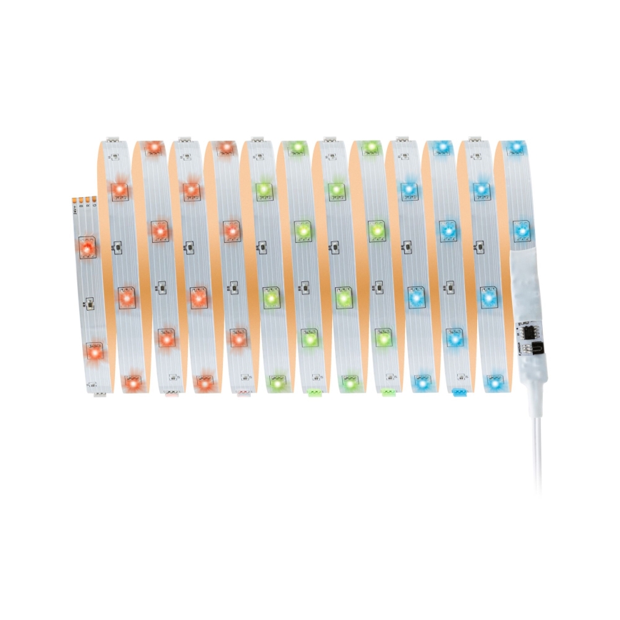 Paulmann 3988 - Dimbar LED-remsa RGBW/13W TIP 5 m, 230V + fjärrkontroll