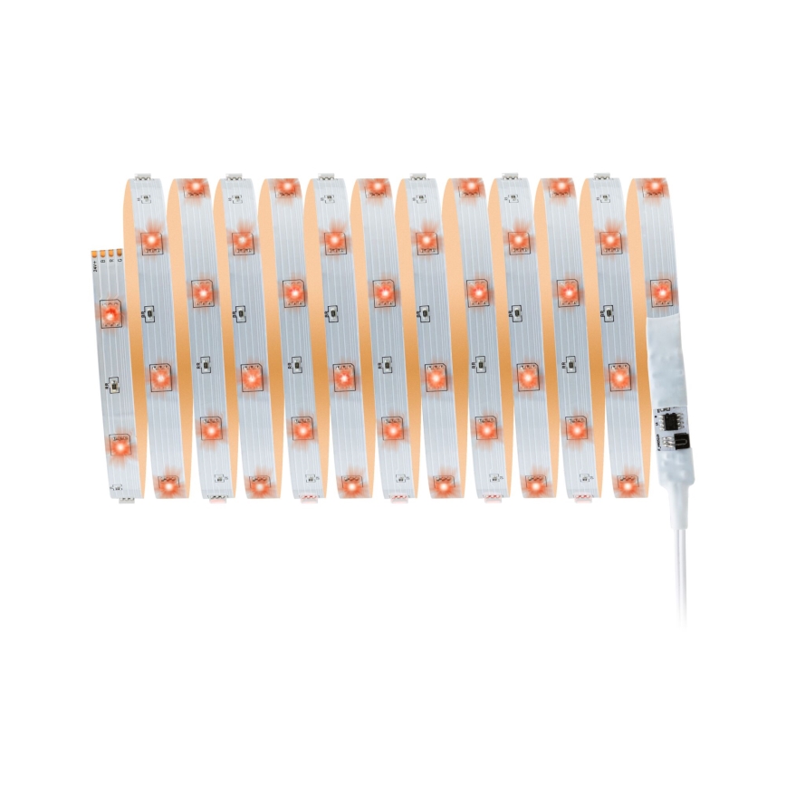Paulmann 3988 - Dimbar LED-remsa RGBW/13W TIP 5 m, 230V + fjärrkontroll