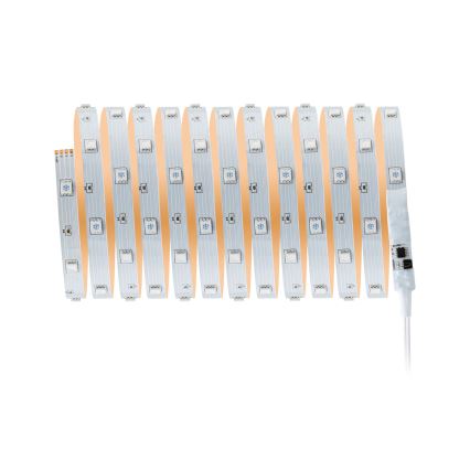 Paulmann 3988 - Dimbar LED-remsa RGBW/13W TIP 5 m, 230V + fjärrkontroll