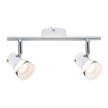 Paulmann 66663 - 2xLED/4.3W Spotlight klar 230V