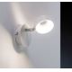 Paulmann 66732 - 1xLED/6W ljusreglerad vägg spotlight  FUNNEL 230V vit 