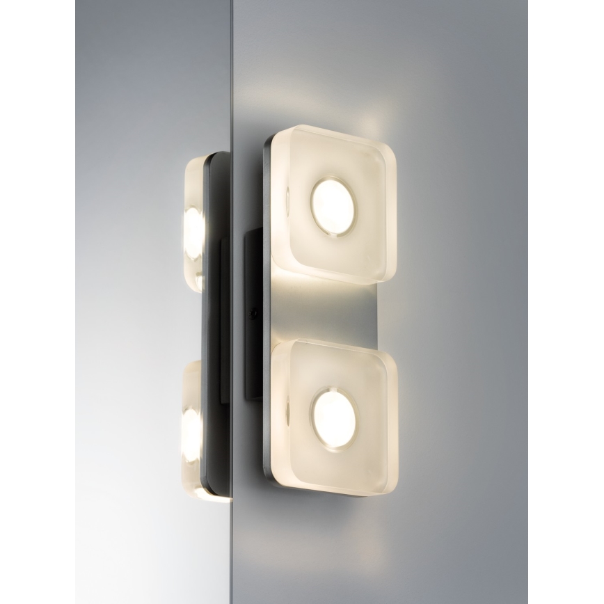 Paulmann 70473 - LED/9W IP44 Badrumsvägglampa TUCANA 230V