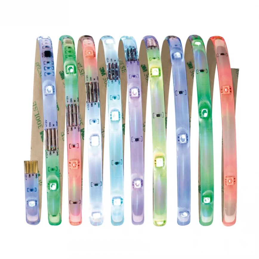 Paulmann 70481 - LED RGBW/9,6W Dimbar remsa DIGITAL 3 m 230V + fjärrkontroll