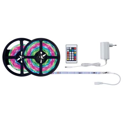 Paulmann 70514 - LED RGB/15W Dimbar remsa SIMPLED 7,5m 230V + fjärrkontroll