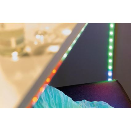 Paulmann 70696 - LED RGBW/8W Dimbart digitalt band 3m 230V + fjärrkontroll